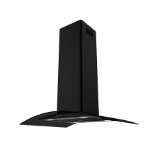 Frihängande köksfläktVENEK Novum svart 90cm