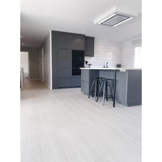 Takintegrerad köksfläkt  Swedluxury BETA vit |Premium Line