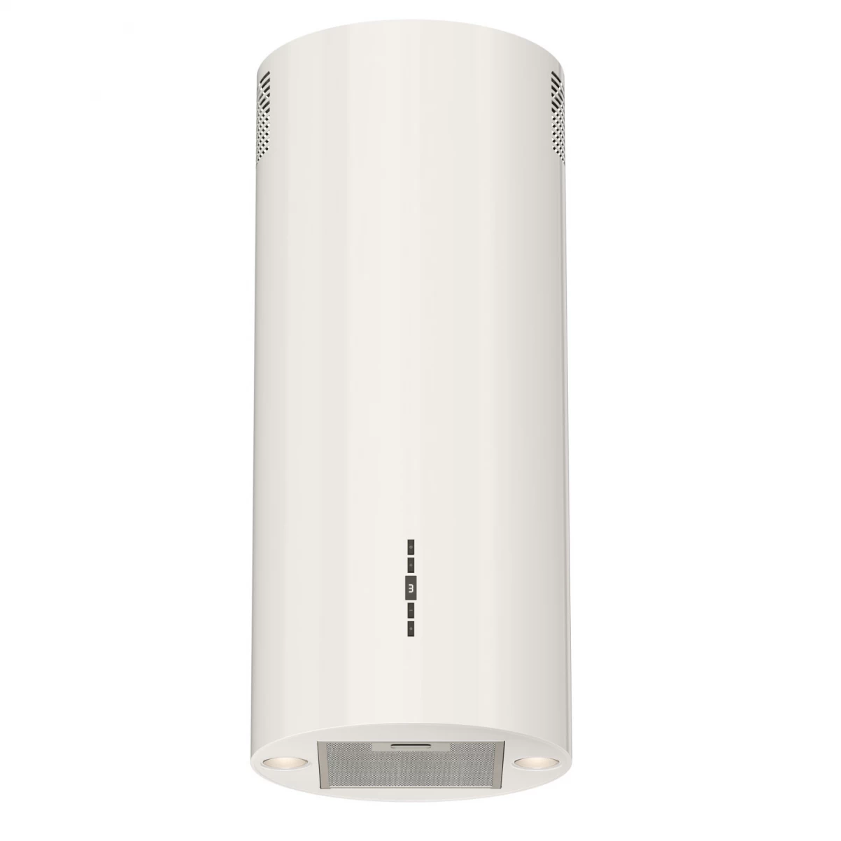 Vägghängd cylinder köksfläkt 40cm vit|SWEDLUXURY|Baltic