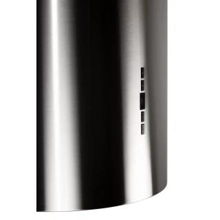 Vägghängd cylinder köksfläkt 40cm rostfritt stål|SWEDLUXURY|Baltic