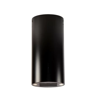 Vägghängd cylinder köksfläkt 40cm svart|SWEDLUXURY|Baltic