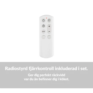 Underbyggnads/inbyggnads köksfläkt  60cm svart+ svart glas|VENEK|Discreet