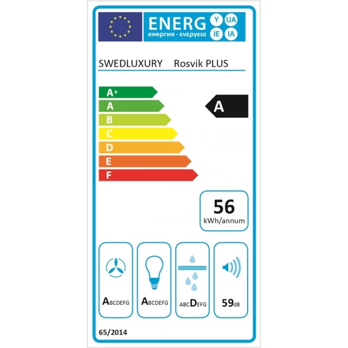 Energimärkningsetikett