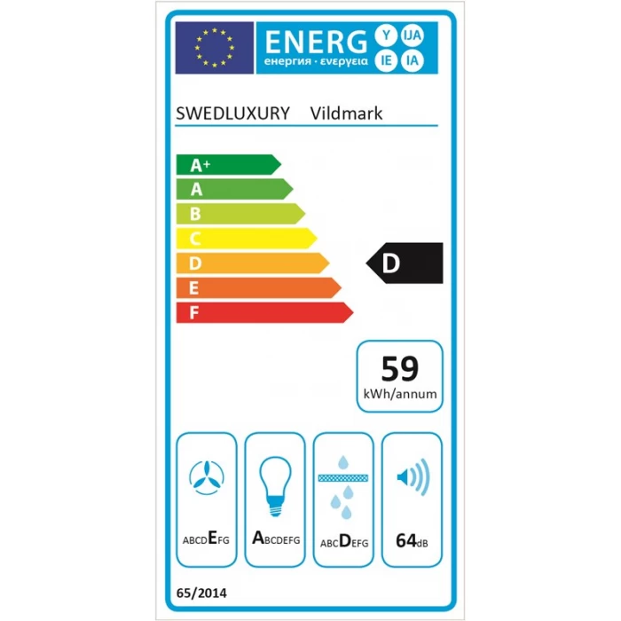Energimärkningsetikett