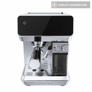 Fika Maestro|VENEK|Halvautomatisk Espressomaskin med automatisk mjölkskummare