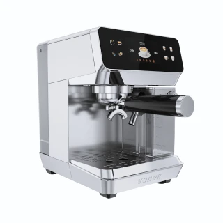 Fika Maestro|VENEK|Halvautomatisk Espressomaskin med automatisk mjölkskummare