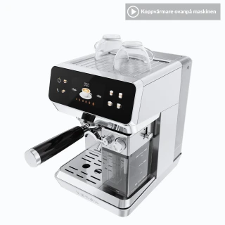 Fika Maestro|VENEK|Halvautomatisk Espressomaskin med automatisk mjölkskummare