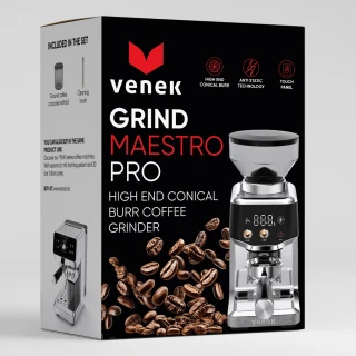 Grind Maestro Pro|VENEK|Premium Kaffekvarn med  koniskt malverk