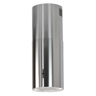 Frihängande cylinder köksfläkt 40cm rostfritt stål|SWEDLUXURY|Explorer Z