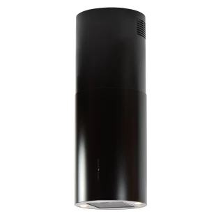 Frihängande cylinder köksfläkt 40cm svart|SWEDLUXURY|Explorer Z