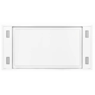 Takintegrerad köksfläkt  Swedluxury KAPPA rostfri / vit|Premium Line