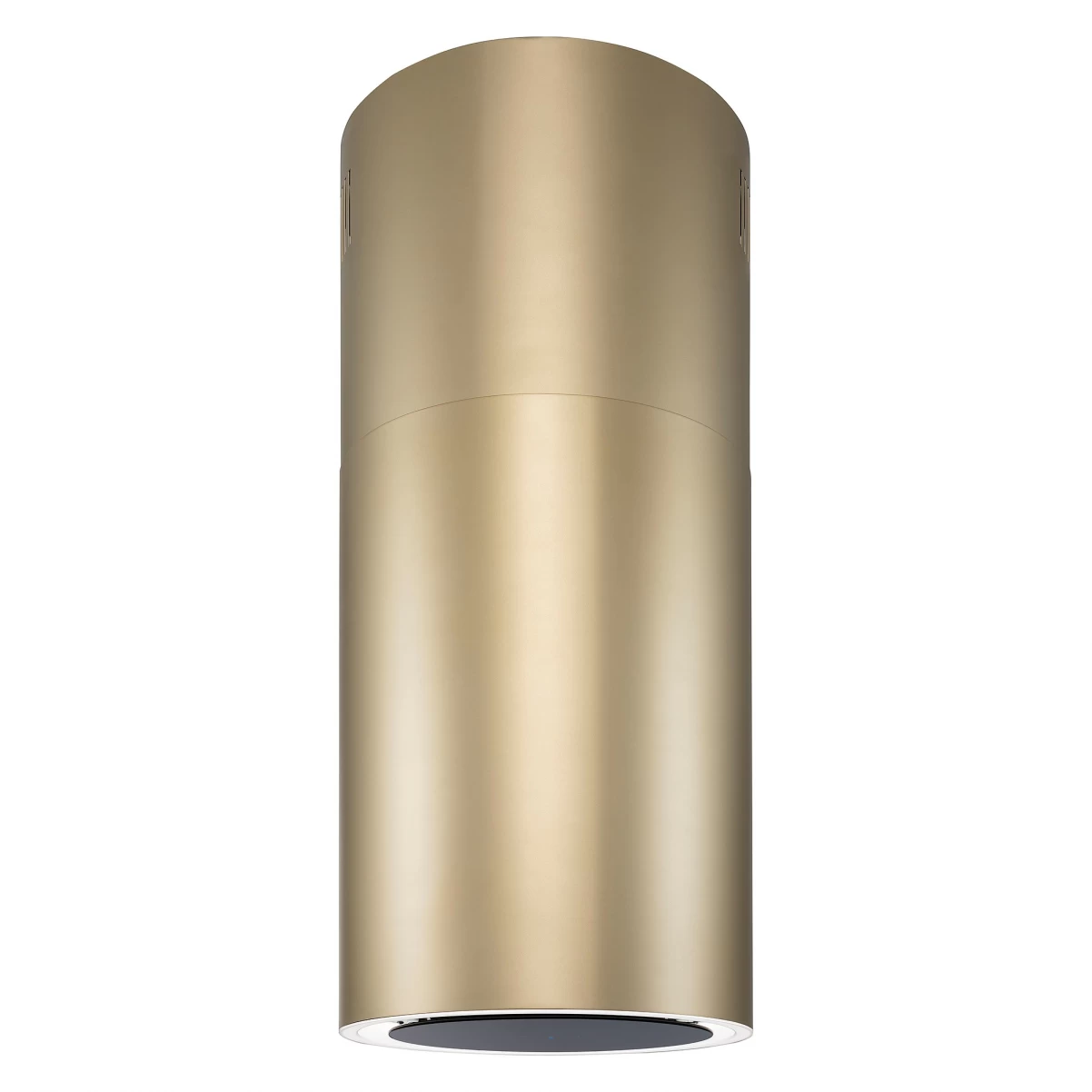 Frihängande cylinder köksfläkt 40cm guld/mässing|SWEDLUXURY|Monarc|Premium Line