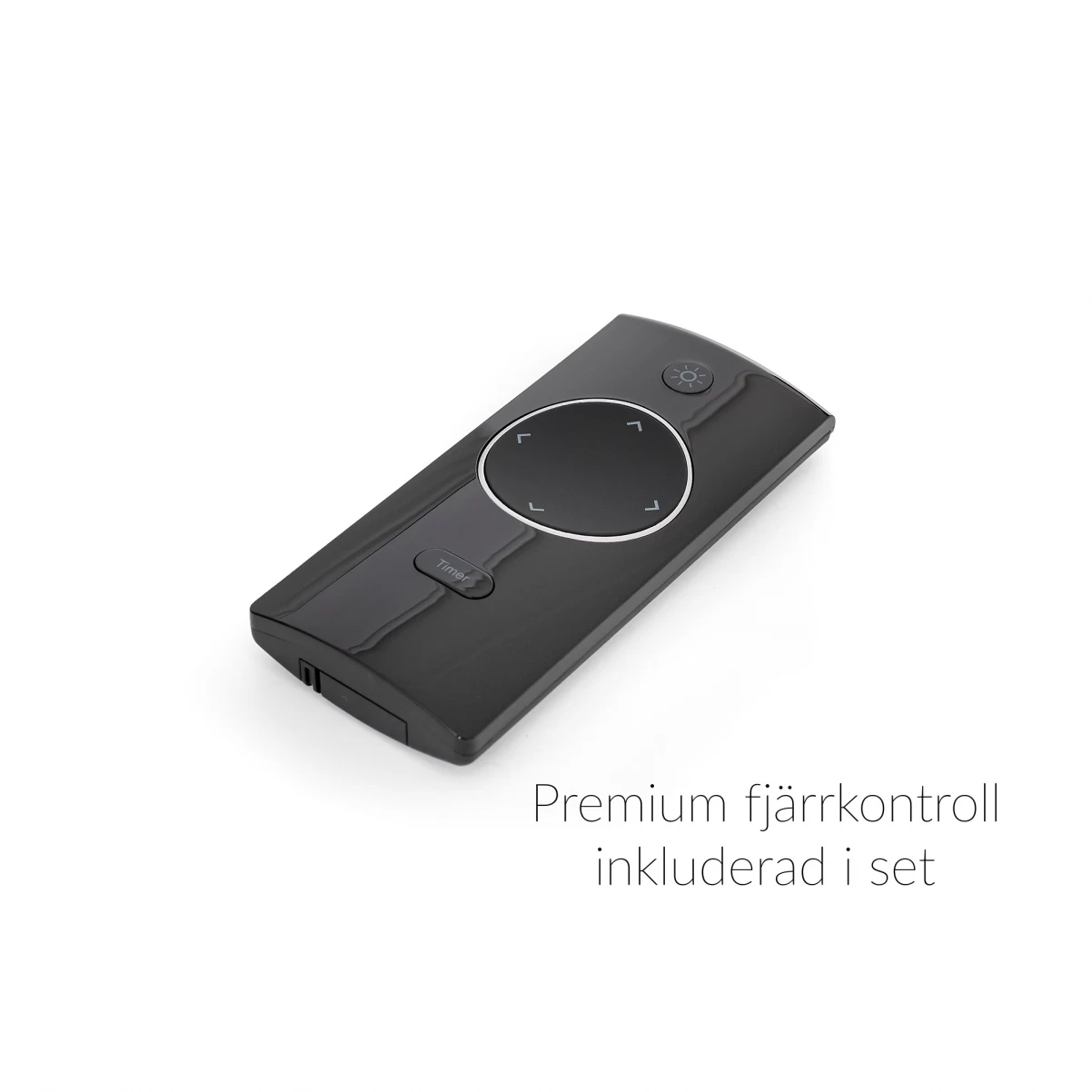 Takintegrerad köksfläkt Swedluxury DREAM vit  |linjär LED belysning|Design line