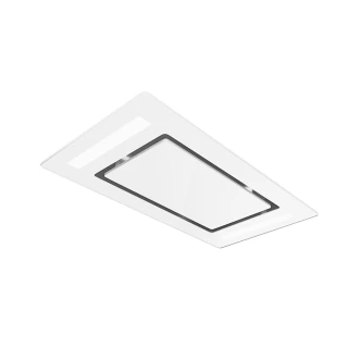 Takintegrerad köksfläkt VENEK|Astral| vit glas