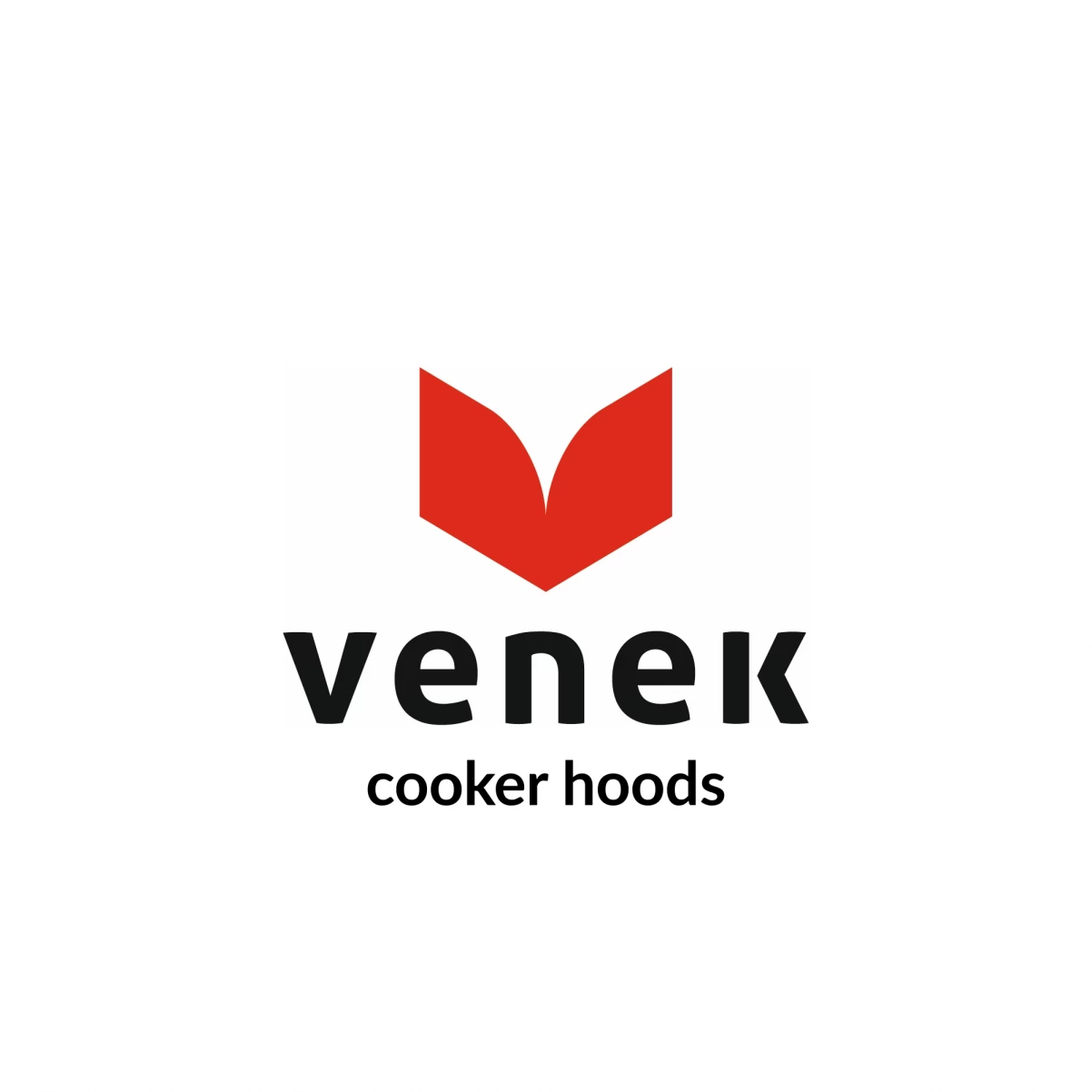 Takintegrerad köksfläkt VENEK|Astral| vit glas
