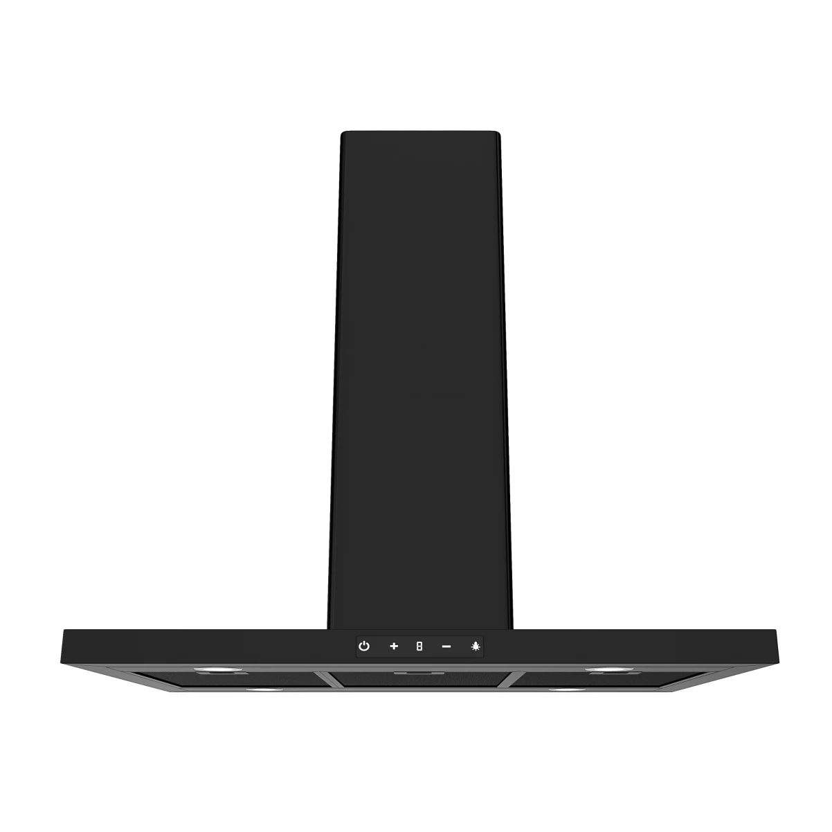 Frihängande köksfläkt 90cm svart |VENEK|Orbis|