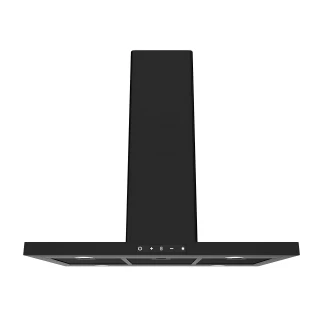 Frihängande köksfläkt 90cm svart |VENEK|Orbis|