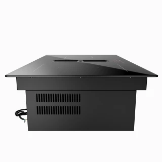 Induktionshäll/spishäll med inbyggd köksfläkt  80cm|VENEK|Unique