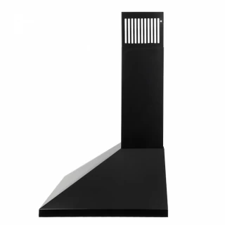 Vägghängd köksfläkt 50cm/60cm svart|SWEDLUXURY|Aldis II