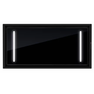 Takintegrerad köksfläkt  Swedluxury ALFA svart |Premium Line