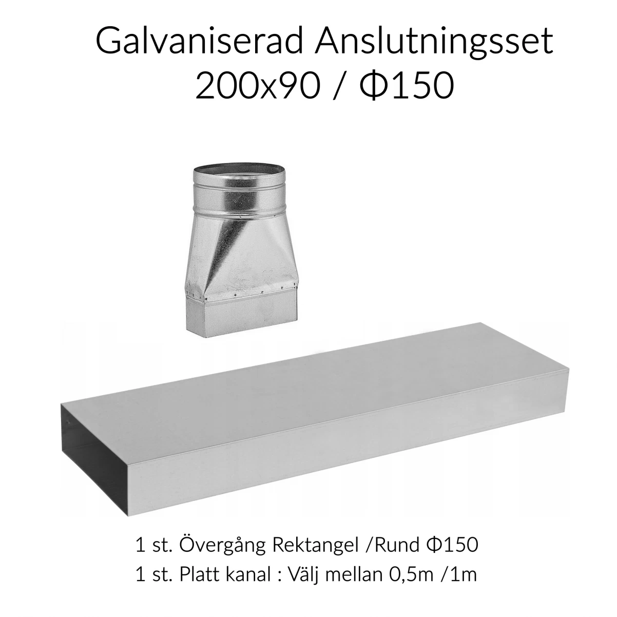 Takintegrerad köksfläkt Swedluxury DREAM vit  |linjär LED belysning|Design line