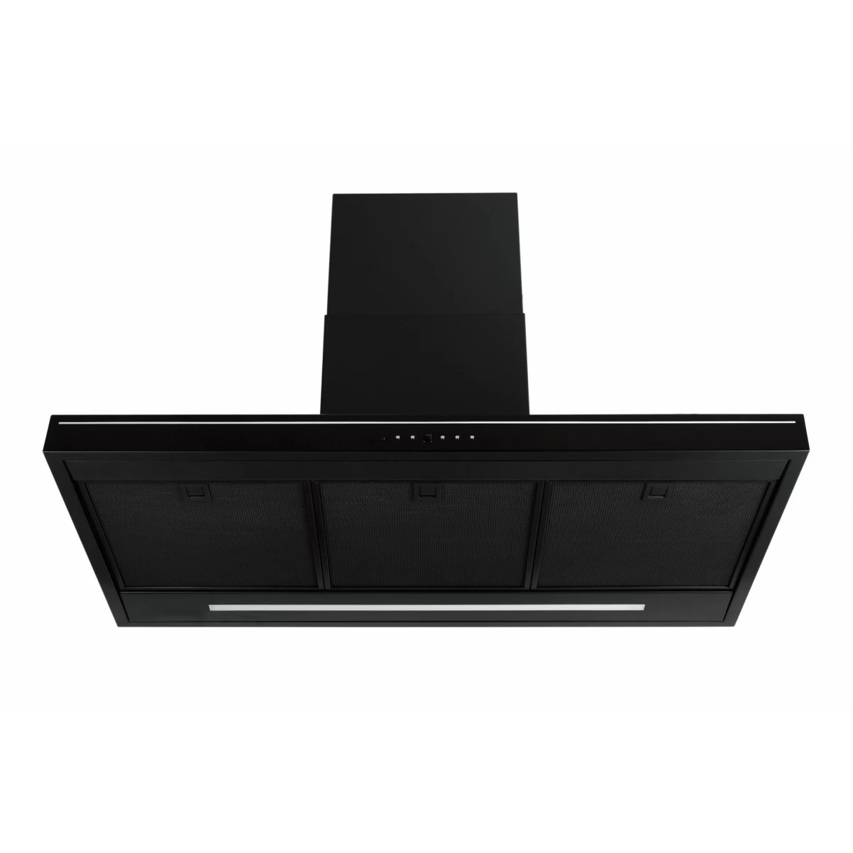 Premium line vägghängd köksfläkt Swedluxury Ekvator svart 90cm