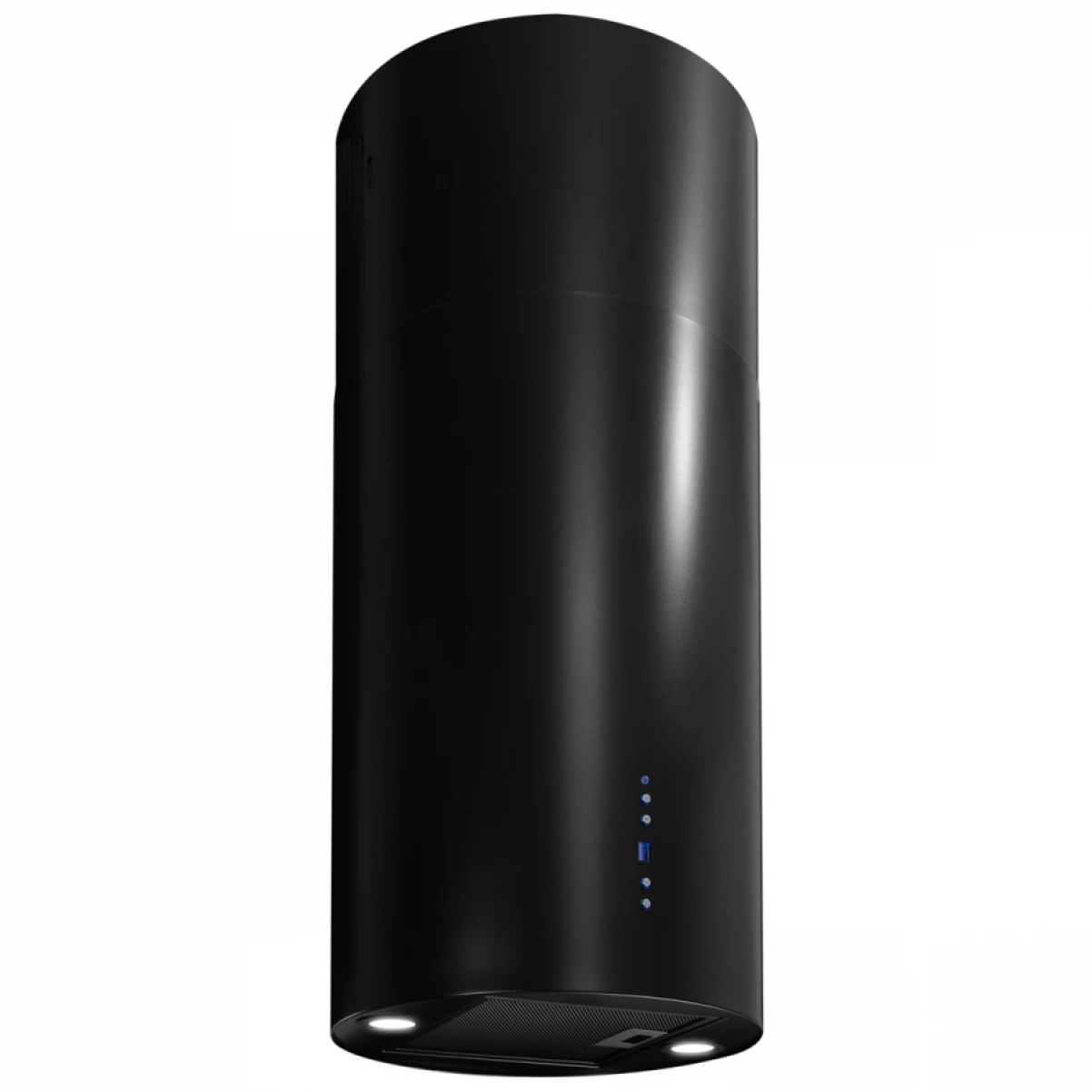 Frihängande cylinder köksfläkt 40cm svart|SWEDLUXURY|Explorer