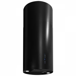 Frihängande cylinder köksfläkt 40cm svart|SWEDLUXURY|Explorer