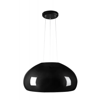 Vajerhängd keramisk köksfläkt 40cm svart + svart glas |SWEDLUXURY|Impresario