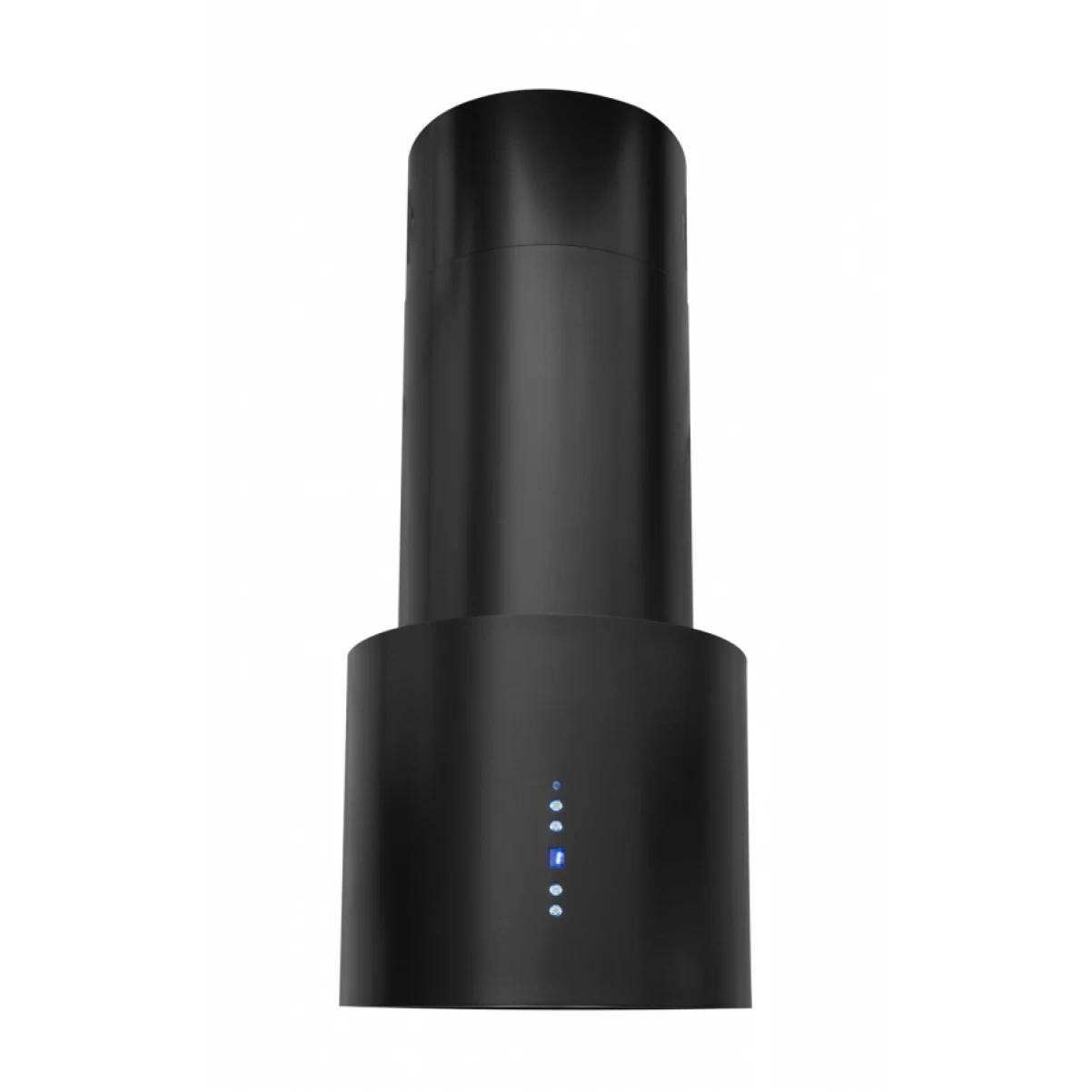 Frihängande cylinder köksfläkt 40cm svart|SWEDLUXURY|Ypperlig