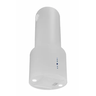 Frihängande cylinder köksfläkt 40cm vit|SWEDLUXURY|Ypperlig