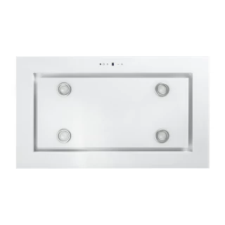 Takintegrerad köksfläkt  Swedluxury LYXOR vit glas|Standard Line