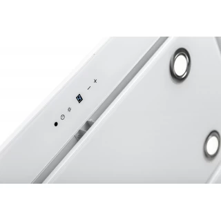 Takintegrerad köksfläkt  Swedluxury LYXOR vit glas|Standard Line