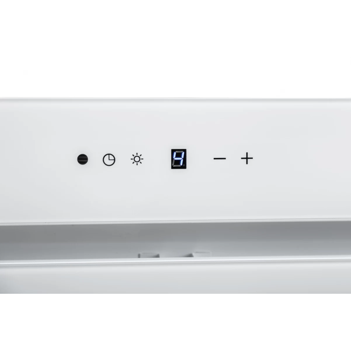 Takintegrerad köksfläkt  Swedluxury LYXOR vit glas|Standard Line