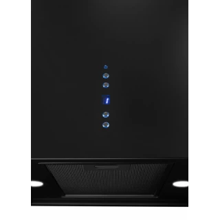 Vajerhängd fyrkantig köksfläkt 40cm svart|SWEDLUXURY|Samantha