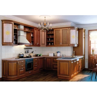 Vägghängd köksfläkt beige + bokträ list 60 cm / 90 cm|SWEDLUXURY|Vildmark