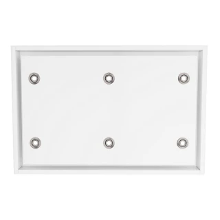 Takintegrerad köksfläkt Swedluxury SIGNATURE vit  |6 x Led spot mini|Design line