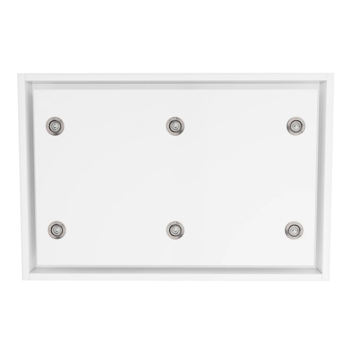 Takintegrerad köksfläkt Swedluxury SIGNATURE vit  |6 x Led spot mini|Design line