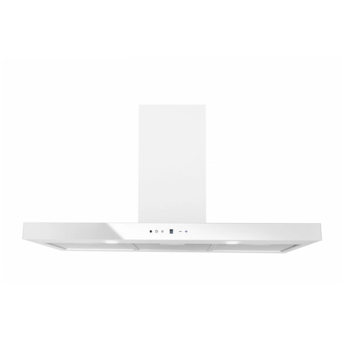 Vägghängd köksfläkt vit+vit glas 60cm/90cm|SWEDLUXURY| Pacific Vg
